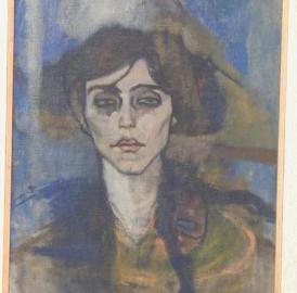 <i>The Portrait of Maud Abrantes</i>, by Amedeo Modigliani.<br /><br />
A century after Modigliani painted the Portrait of Maud Abrantes, the mystery behind the painting might be solved. Ofra Rimon, Director and Curator of the Hecht Museum at the University of Haifa, discovered that hidden in the painting is the portrait of another woman. "Modigliani was probably not happy with that painting and decided to paint over it in favor of a portrait of Maud," she claims. <i>The Portrait of Maud Abrantes</i>, by Amedeo Modigliani.<br /><br />
A century after Modigliani painted the Portrait of Maud Abrantes, the mystery behind the painting might be solved. Ofra Rimon, Director and Curator of the Hecht Museum at the University of Haifa, discovered that hidden in the painting is the portrait of another woman. "Modigliani was probably not happy with that painting and decided to paint over it in favor of a portrait of Maud," she claims.