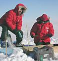 Douglas Wiens, of the Washington University in St. Louis, in Antarctica.