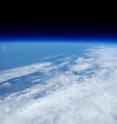 View of Oklahoma from 104,000 feet captured with the high-resolution camera.