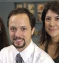 Lead researcher Justin Halberda and colleagues Michèle Mazzocco, left, and Lisa Feigenson, right. Lead researcher Justin Halberda and colleagues Michèle Mazzocco, left, and Lisa Feigenson, right.