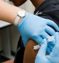 A young man receives a vaccination. The cost and reimbursement levels of vaccines vary widely, according to new studies from the University of Michigan Health System. A young man receives a vaccination. The cost and reimbursement levels of vaccines vary widely, according to new studies from the University of Michigan Health System.
