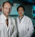 Dr. Timothy Lyons, left, director of the Harold Hamm Oklahoma Diabetes Center, stands with Dr. Jay Ma, principal investigator on the project and director of research for the diabetes center. Dr. Timothy Lyons, left, director of the Harold Hamm Oklahoma Diabetes Center, stands with Dr. Jay Ma, principal investigator on the project and director of research for the diabetes center.