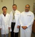 Shedding new light on ancient Chinese herbal formulas for cardiovascular indications from left to right are: Yong-Jian Geng, M.D., Ph.D.; Yaoping Tang, M.D., Nathan S. Bryan, Ph.D.; and Harsha Garg.