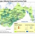 Using Geographic Information Systems (GIS), the researchers at the Johns Hopkins Bloomberg School of Public Health and Lehman College calculated the likely distribution of the population of Burma (also known as Myanmar) and developed maps of the regions at greatest risk from the storm's effects.