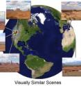 A method developed by Carnegie Mellon University researchers can estimate where a photo was taken by matching it to similar, GPS-tagged photos in the Flickr online photo collection A method developed by Carnegie Mellon University researchers can estimate where a photo was taken by matching it to similar, GPS-tagged photos in the Flickr online photo collection