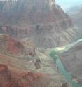 Confluence of Little Colorado River and Colorado River in the Grand Canyon.