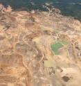 Gold mine in the Amazon rainforest