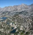 Sixty Lake Basin, Kings Canyon National Park, California, USA.
A pristine wilderness currently experiencing frog population extinctions.