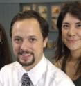 Lead researcher Justin Halberda and colleagues Michèle Mazzocco, left, and Lisa Feigenson, right.