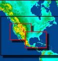 Zooming in on future climate, scientists are "nesting" a regional weather model, at a resolution as fine as 2.5 miles, within a global model, at a resolution of about 100 miles.