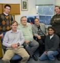 Among the Berkeley Lab researchers who studied the genome of D. audaxviator were (from left) Eoin Brodie, Gary Andersen, Terry Hazen, Dylan Chivian, Paramvir Dehal, and Adam Arkin.