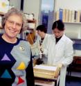 Prof. Marta Weinstock-Rosin in her Hebrew University of Jerusalem laboratory.