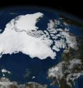 Arctic satellite image.