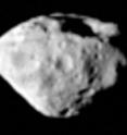 This image of the asteroid Steins was taken by the Rosetta Spacecraft.