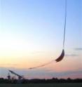 The launch of the NASA ARCADE balloon.