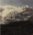 This is a lethal pyroclastic flow and surge in progress at Mt. Merapi, Indonesia.