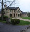 An infill McMansion located in an Upper Arlington, Ohio neighborhood.