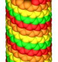 A new theory suggests nanotubes are 'woven' from twisting carbon threads.
