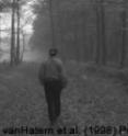 This is a photo illustrating 58 percent better contrast perception versus "regular" contrast perception.