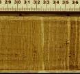 Sediment core taken from Lake Bosumtwi, Ghana displaying annually deposited layers. These layers provide a high-resolution chronology for the sediments and a means of reconstructing past climate variations.