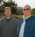 This is research marine physicist Tim Barnett (right) and programmer/analyst David Pierce of the Climate, Atmospheric Science and Physicial Oceanography division at Scripps Institution of Oceanography, UC San Diego.