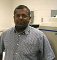 University of Illinois biochemistry professor Satish Nair is on the team that produced the first crystallographic structure of the enzyme HEPD, which can cleave a non-activated carbon-carbon bond in a single step.