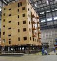 Rensselaer Associate Professor Michael Symans and incoming Dean of Engineering David Rosowsky are among the team of researchers who will converge in Japan next week to perform the largest earthquake simulation ever attempted on a wooden structure. The multi-university team has placed this seven-story building on the world's largest shake table and will expose it to the force of an earthquake that hits only once every 2,500 years.
