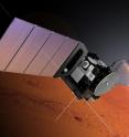 This is an artist's impression of Mars Express.