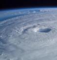 This is a NASA close-up of Hurricane Isabel taken from the International Space Station.