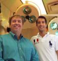 This is Dr. David Stepp, MCG vascular biologist with Dr. Eric J. Belin de Chamtemèle, a postdoctoral fellow in his lab.