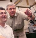 Here are Drs. Joachim Herz (right), Murat Durakoglugil of UT Southwestern Medical Center.