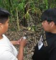 Members of the Surui tribe in Brazil test Open Data Kit as a tool to raise awareness of illegal logging on their lands. The tribe also plans to use the tool to take an inventory of its forests so it can participate in global carbon markets. Members of the Surui tribe in Brazil test Open Data Kit as a tool to raise awareness of illegal logging on their lands. The tribe also plans to use the tool to take an inventory of its forests so it can participate in global carbon markets.