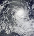 NASA's MODIS instrument on the Terra satellite captured Cyclone Anja in the southern Indian Ocean on Nov. 16 at 1 a.m. ET (0600 UTC).