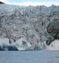 Researchers measured the nutrient content of subglacial outflow from the Mendenhall Glacier near Juneau, Alaska, seen here.