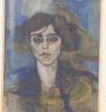 <i>The Portrait of Maud Abrantes</i>, by Amedeo Modigliani.<br /><br />
A century after Modigliani painted the Portrait of Maud Abrantes, the mystery behind the painting might be solved. Ofra Rimon, Director and Curator of the Hecht Museum at the University of Haifa, discovered that hidden in the painting is the portrait of another woman. "Modigliani was probably not happy with that painting and decided to paint over it in favor of a portrait of Maud," she claims.