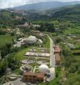 This is a sewage treatment plant of Monfragüe (Cáceres, Spain).