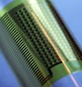 A new type of implantable device uses flexible silicon technology.