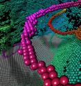 A material science team led by Brown University engineers has found that the deformation of nanotwinned metals is characterized by the motion of highly ordered, necklace-like patterns of crystal defects called dislocations.