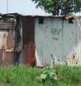 Pictured are sanitation facilities in Africa.