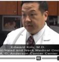 Edward Kim, M.D., associate professor in M. D. Anderson's Department of Thoracic/Head and Neck Medical Oncology and principal investigator on the Biomarker-Integrated Approaches of Targeted Therapy for Lung Cancer Elimination (BATTLE) clinical trials.