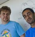 These are Rice University bioengineers Oleg Igoshin (left) and Jatin Narula.