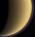 A new study by CU-Boulder researchers indicates a thick organic haze shrouding Earth several billion years ago was similar to the one now hovering over Saturn’s largest moon, Titan (above) and may have protected primordial life on the planet from damaging ultraviolet radiation.