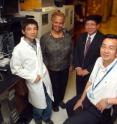 MCG researchers (from left) Drs. Junfeng Pang,  Bobbilynn Hawkins-Lee, Jin-Xiong She and Cong-Yi Wang.