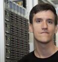 UC San Diego computer science Ph.D. student Alex Rasmussen is the lead graduate student on the team that broke the one-minute terabyte sort barrier.