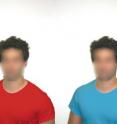 In several experiments, the shirt of the man in the photographs was digitally colored either red or another color. Participants rated the pictured man's status and attractiveness, and reported on their willingness to date, kiss and engage in other sexual activity with the person.