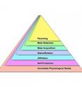 This is the revised version of Maslow's pyramid of needs.