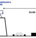 This diagram shows how the system to detect pollution works.