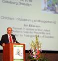 Jan Eliasson, former Chairman of the UN General Assembly and former Swedish Foreign Minister, spoke at the congress.