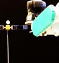 The space vehicle, called a "chaser," autonomously carries out dock and capture a disabled satellite.