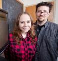 Doctoral student Amanda Vicary and psychology professor R. Chris Fraley are the first to study psychological responses and grieving behaviors online after a campus shooting.